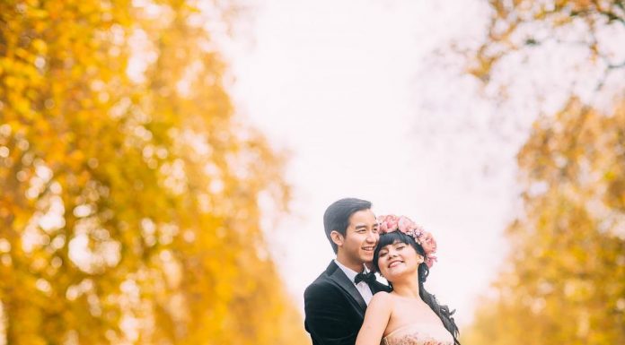 7 Reasons Why You Need Pre Wedding Photoshoot Couple posing for photographs at an outdoor city location