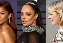 3 easy and effortless updos for short hair Short hair