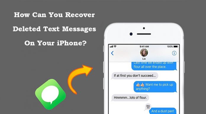 How Can You Recover Deleted Text Messages On Your iPhone? Recover Deleted Text Messages On iPhone