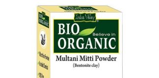 5 Benefits of Multani Mitti for Skin and Hair Clay powder face mask ingredients arranged in a bowl
