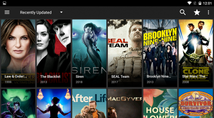 Best Sites Like Cyberflix to Watch Free Movies & TV Streaming app interface showing movie and TV thumbnails