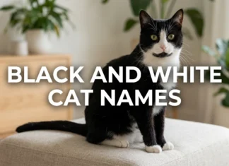 Black and White Cat Names: Complete Guide to Choosing Unique Names Based on Your Kitty’s Markings, Mood, Personality, and Style Black and White Cat Names
