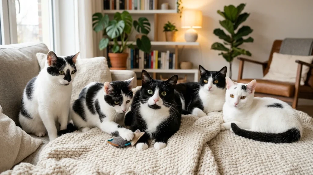 What “tuxedo cat” really means