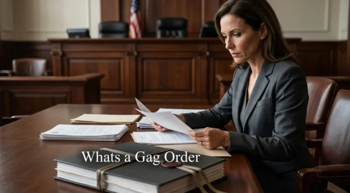What’s a Gag Order? A Complete U.S. Guide to Who It Restricts, Why Judges Issue Them, Legal Limits, and What They Mean in Court What's a Gag Order